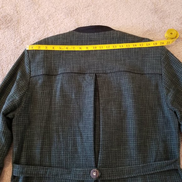 Vintage Rare Austrian Josef Geiger Original Salzburger Tracht Gingham Jacket - Picture 13 of 16